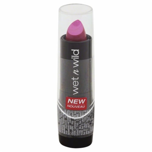 Wet n Wild Silk Finish Lipstick - Fuchsia with Blue Pearl Perspective: front