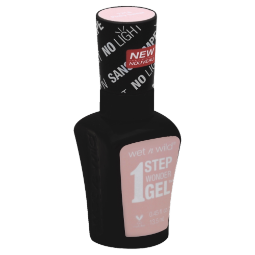 Wet n Wild Pinky Swear 1 Step Wonder Gel Nail Polish Perspective: front