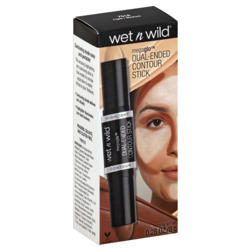 Wet n Wild® Megaglo™ Dual-End Light/Medium Contour Stick Perspective: front