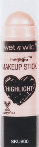 Wet n Wild MegaGlo Makeup Stick Highlight, When The Nude Strikes 800, 0.6 oz Perspective: front