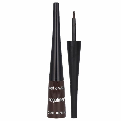 Wet n Wild® MegaLiner® Liquid Eyeliner - Dark Brown Perspective: front