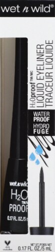 Wet n Wild 879 Black Noir H2O Proof Liquid Eye Liner Perspective: front