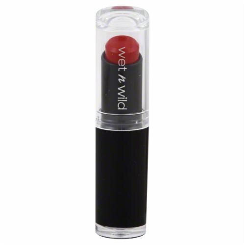 Wet n Wild Stoplight Red Mega Matte Lip Color Perspective: front