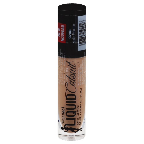 Wet n Wild Megalast Liquid Catsuit 920B Nudie Patootie Matte Lipstick Perspective: front