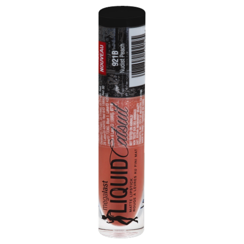 Wet n Wild® MegaLast Liquid Catsuit Matte Lipstick - Nudist Peach Perspective: front