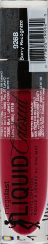 Wet n Wild® MegaLast Liquid Catsuit Matte Lipstick, Berry Recognize 926B Perspective: front