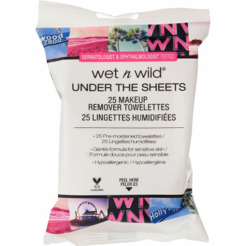 Wet n Wild® Under the Sheets Makeup Remover Wipes Perspective: front