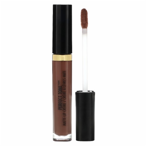 Black Radiance Perfect Tone™ Matte Lip Creme Naughty Brown Perspective: front