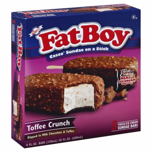 Fat Boy Toffee Sundae Crunch Stick Perspective: front