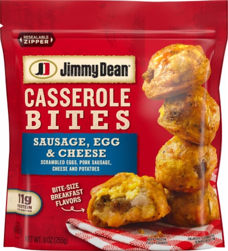 Calories in Jimmy Dean Sausage Egg & Cheese Casserole Bites