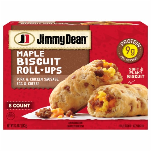 Jimmy Dean® Maple Biscuit Roll Ups Perspective: front