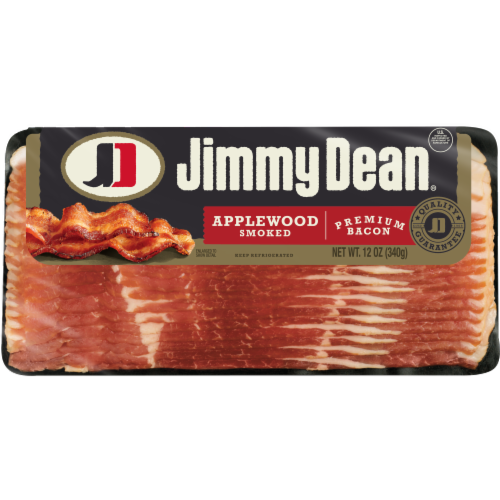 Jimmy Dean Applewood Smoked Premium Bacon Perspective: front