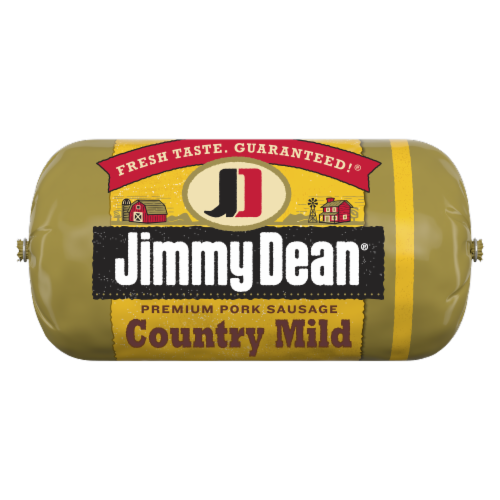 Jimmy Dean® Premium Pork Country Mild Breakfast Sausage Roll Perspective: front