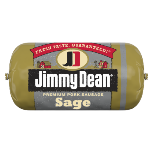 Jimmy Dean® Premium Pork Sage Breakfast Sausage Roll Perspective: front