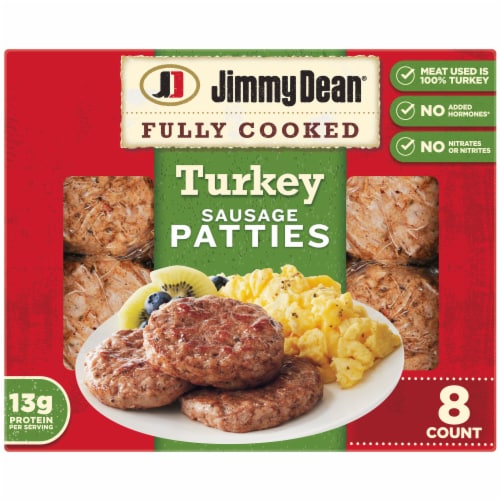 Jimmy Dean® Fully Cooked Breakfast Turkey Sausage Patties