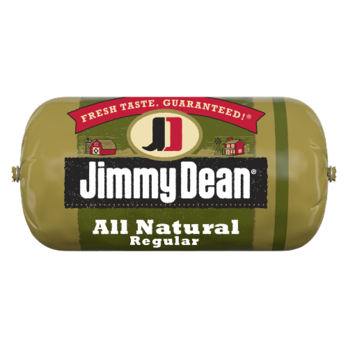 Jimmy Dean® Premium All Natural Pork Breakfast Sausage Roll Perspective: front