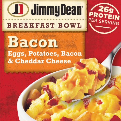 Jimmy Dean® Bacon Egg & Cheese Frozen Breakfast Bowl Perspective: front