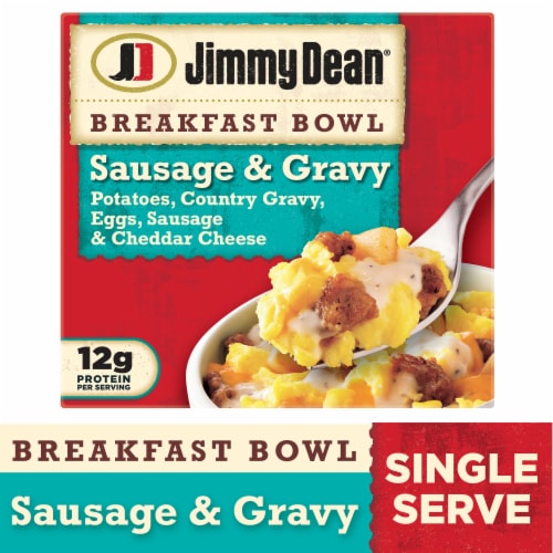 Jimmy Dean® Sausage & Gravy Breakfast Bowl Perspective: front