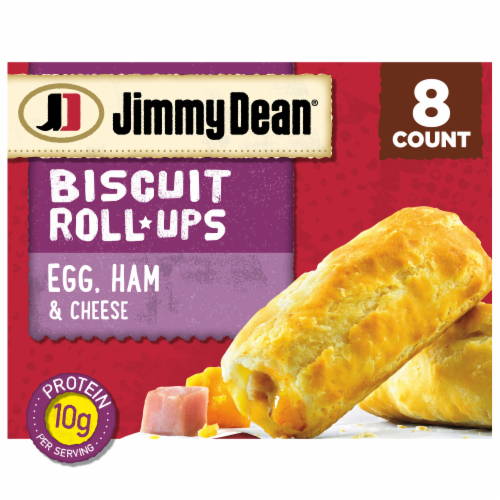Jimmy Dean® Egg Ham & Cheese Biscuit Roll-Ups Perspective: front