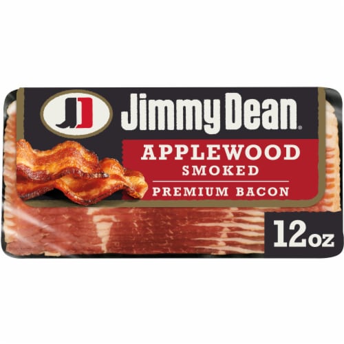 Jimmy Dean Premium Bacon Applewood Smoked Perspective: front