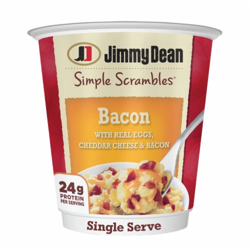 Jimmy Dean Simple Scrambles® Bacon Breakfast Cup Perspective: front