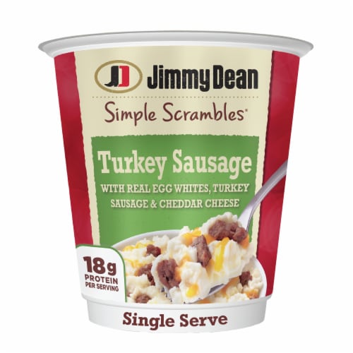 Jimmy Dean Simple Scrambles® Turkey Sausage Breakfast Cup Perspective: front