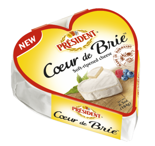 President Coeur de Brie Perspective: front