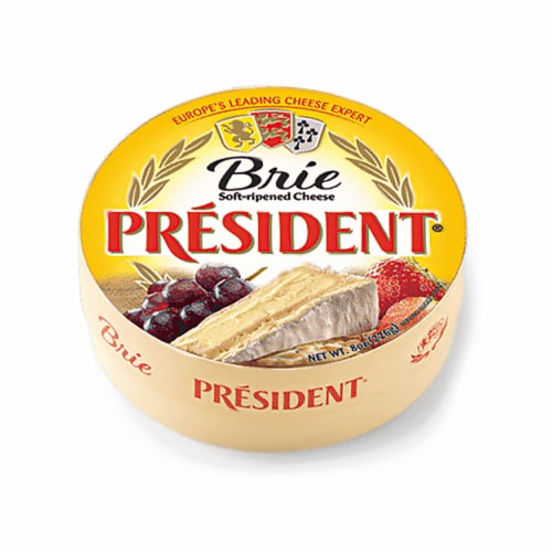 President® Brie Cheese Wheel Perspective: front