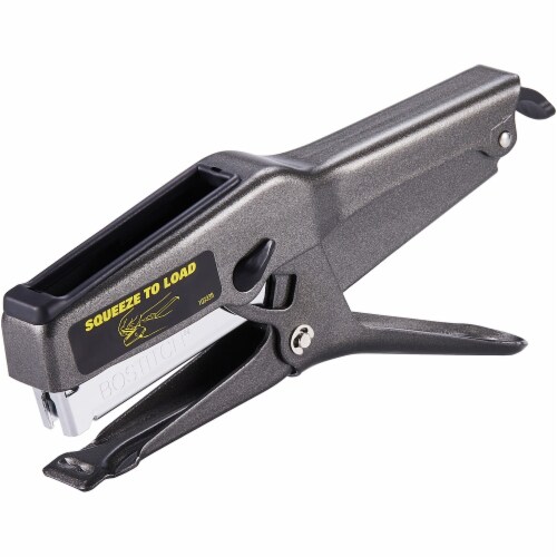 Bostitch Plier Stapler 2-45 Sheet Cap. Uses B8 Staples Black Perspective: front