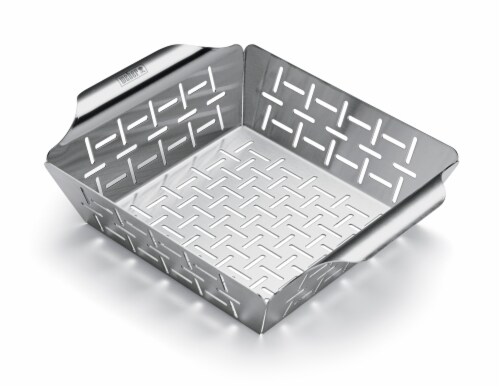 Weber® Deluxe Grilling Basket Perspective: front
