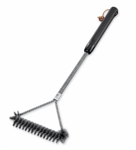 Weber Three-Sided Grill Brush, 12 in - Kroger