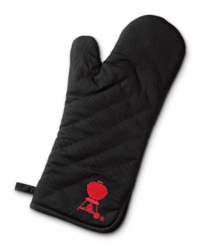 Weber Barbecue Mitt - Black Perspective: front