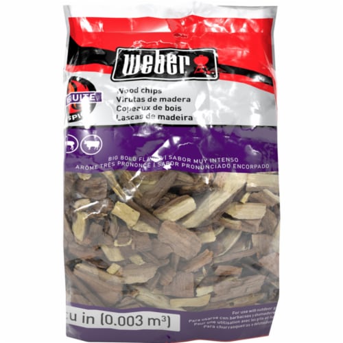Weber Firespice Mesquite Wood Smoking Chips 192 cu. in. Total