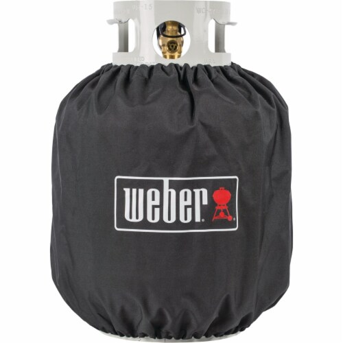 Weber 20 Lb. Capacity Polyester Propane Tank Cover 7137 Perspective: front