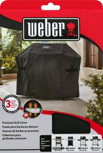 Black Grill Cover For Spirit II 300 series - Spirit 300 series and Spirit 200 series 51, 1 - QFC