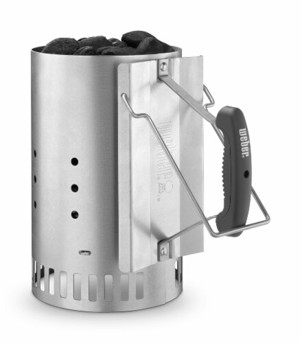 Weber Rapidfire Chimney Charcoal Starter Perspective: front