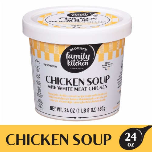 Blount's Family Kitchen Chicken Soup Perspective: front