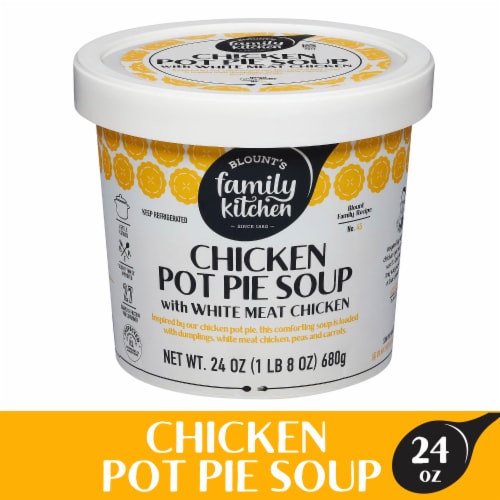 Blount's Family Kitchen Chicken Pot Pie Soup Perspective: front