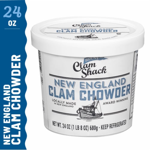 Blount Clam Shack Gluten Free New England Clam Chowder Soup Perspective: front