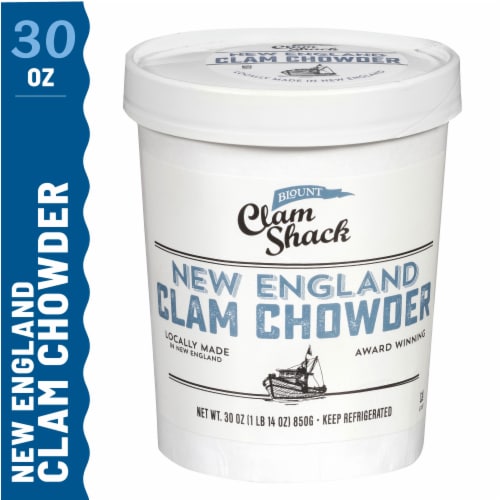 Blount Clam Shack Gluten Free New England Clam Chowder Perspective: front