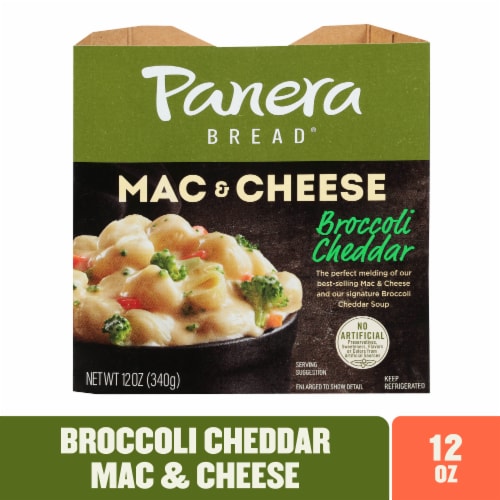 Panera Bread Ready-to-Heat Broccoli Cheddar Mac & Cheese Perspective: front