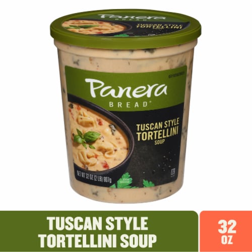Panera Bread® Tuscan Style Tortellini Soup Perspective: front