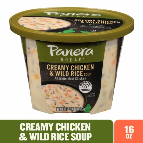 Panera Bread Ready-to-Heat Gluten Free Creamy Chicken & Wild Rice Soup Cup