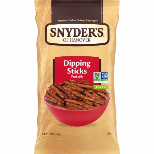 Snyder's of Hanover Pretzel Dipping Sticks Perspective: front