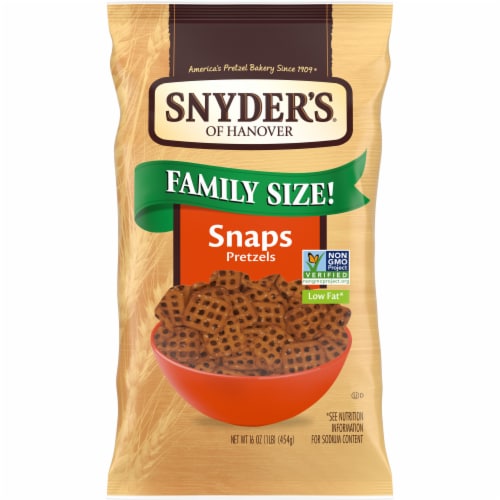 Snyder’s® of Hanover Snaps Pretzels Family Size