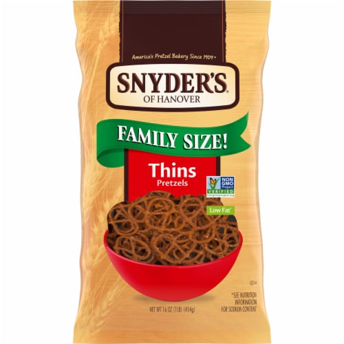 Snyder’s® of Hanover Thins Pretzels Family Size