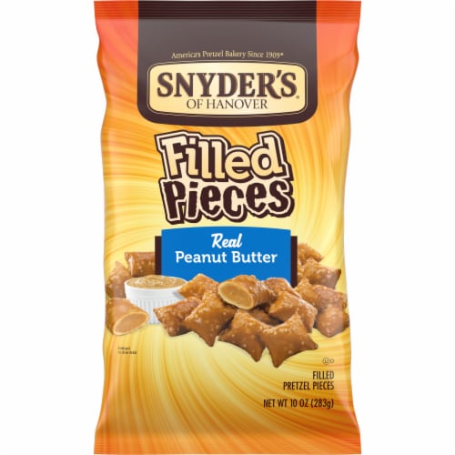 Snyder's of Hanover Peanut Butter Filled Pretzel Pieces Perspective: front
