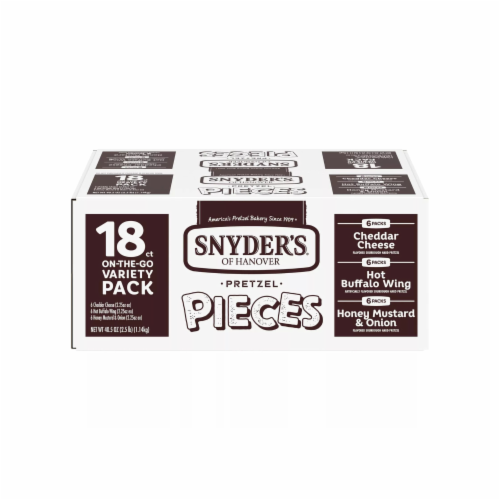Snyder's of Hanover Pretzel Pieces Variety Pack Perspective: front