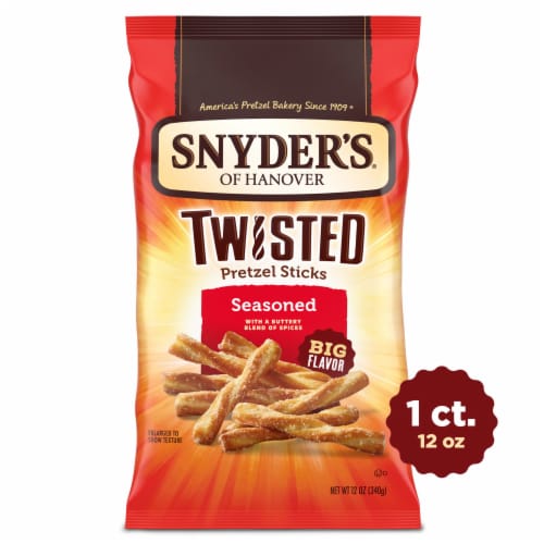 Snyder’s® of Hanover Seasoned Twisted Pretzel Sticks