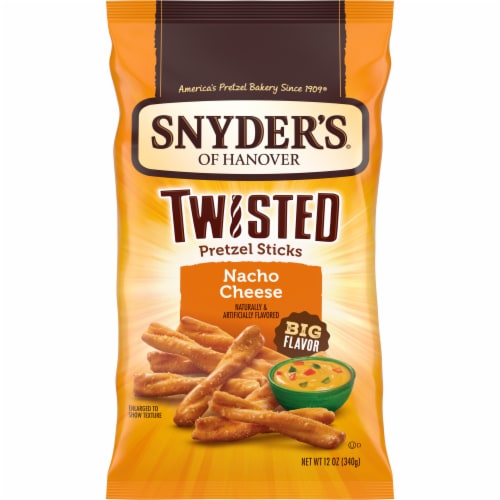 Snyder's® Of Hanover® Nacho Pretzels Perspective: front
